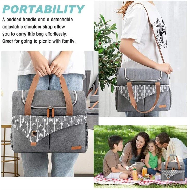 Cooler Bag Insulated Family Picnic Bag